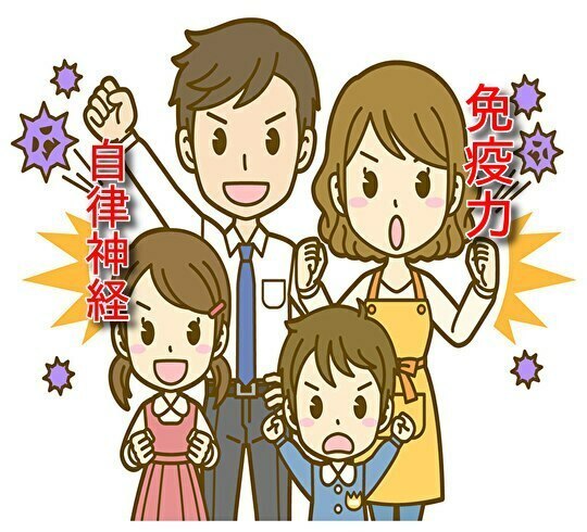 自律神経、免疫力
