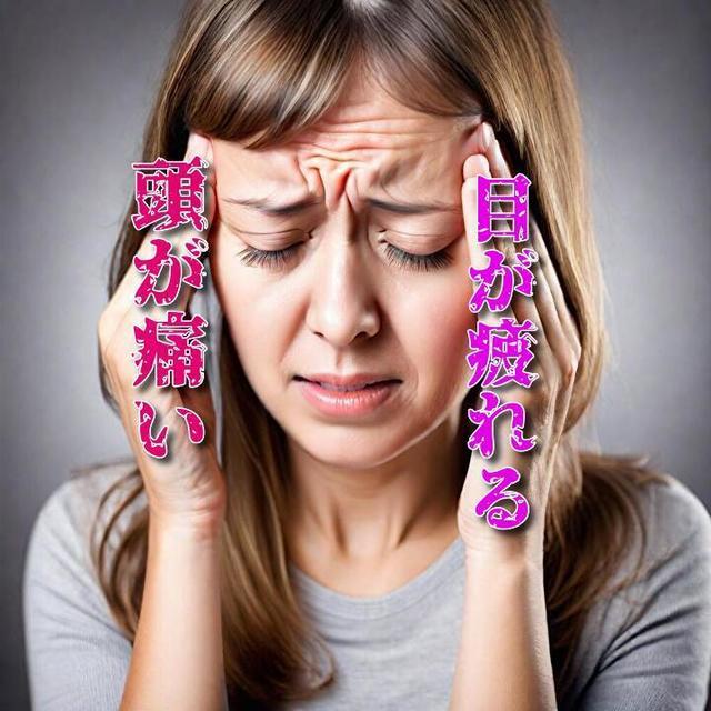 頭痛、眼精疲労