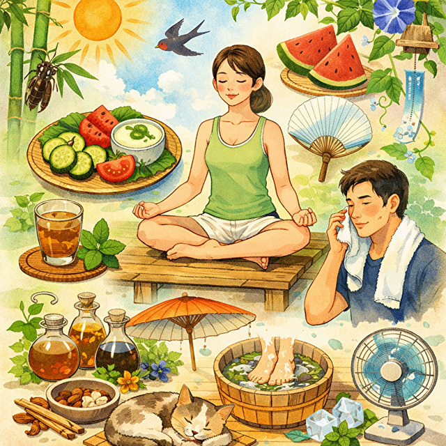 東洋医学に基づく夏の体調管理の画像