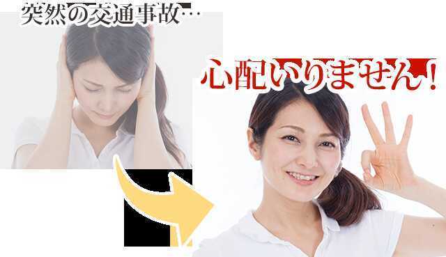 交通事故にあってどうする