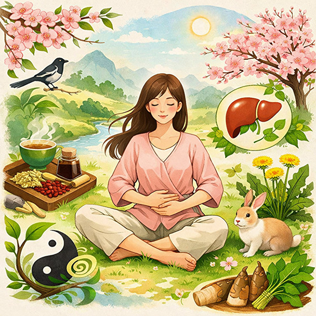 東洋医学に基づく春の体調管理　